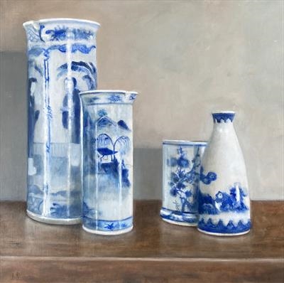 Blue and White Pots